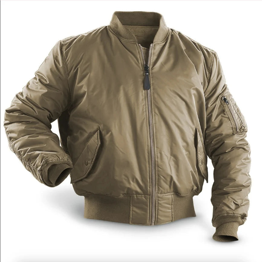 Bren Men's Bomber Jacket | Quilted Lining, Classic Fit 10