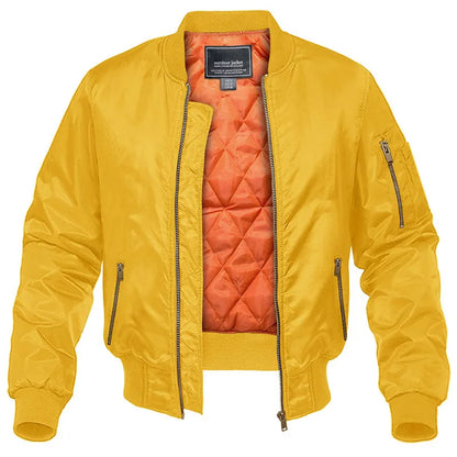 Bren Men's Bomber Jacket | Quilted Lining, Classic Fit 3