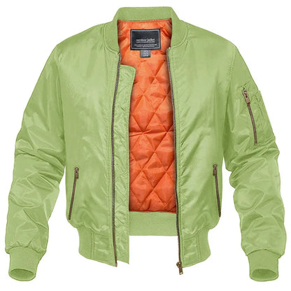 Bren Men's Bomber Jacket | Quilted Lining, Classic Fit 4
