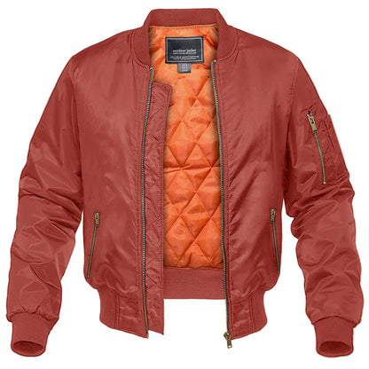 Bren Men's Bomber Jacket | Quilted Lining, Classic Fit 5