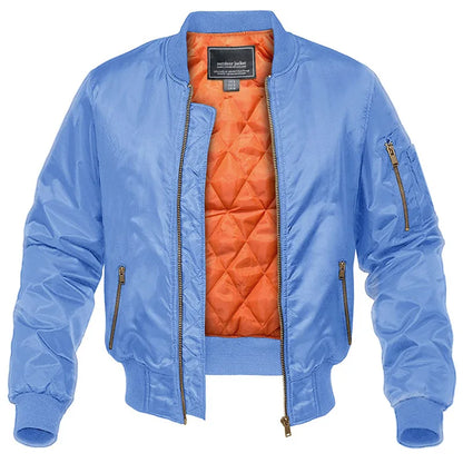Bren Men's Bomber Jacket | Quilted Lining, Classic Fit 7