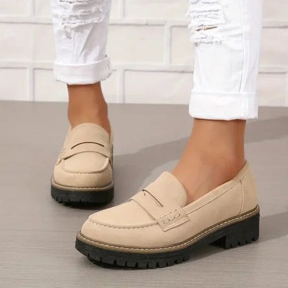 Brette Women's Chunky Platform Loafers | Classic Penny Design, Lightweight Comfort 4