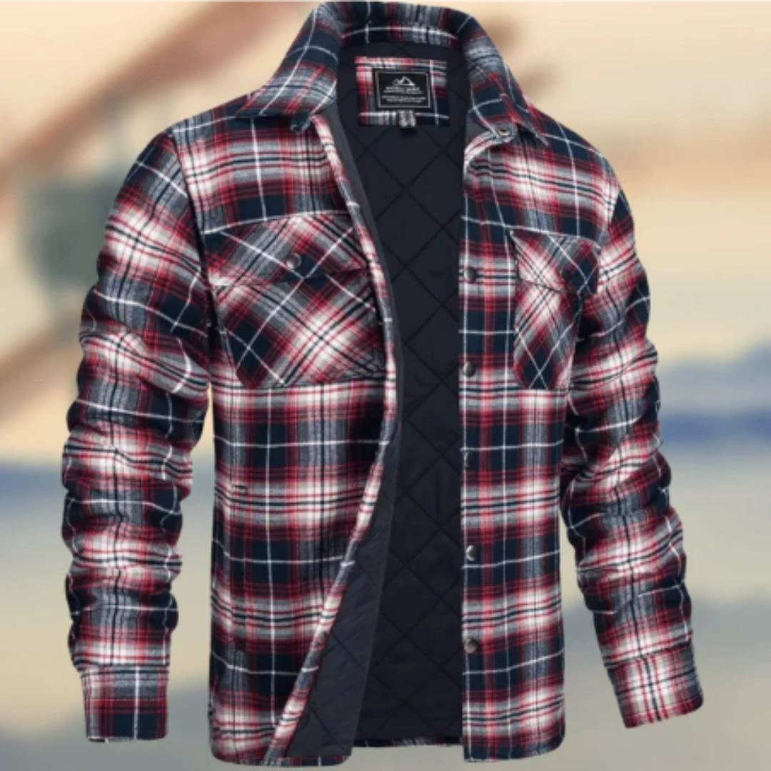 Brisk Men's Flannel Shirt | Soft Cotton, Casual 0