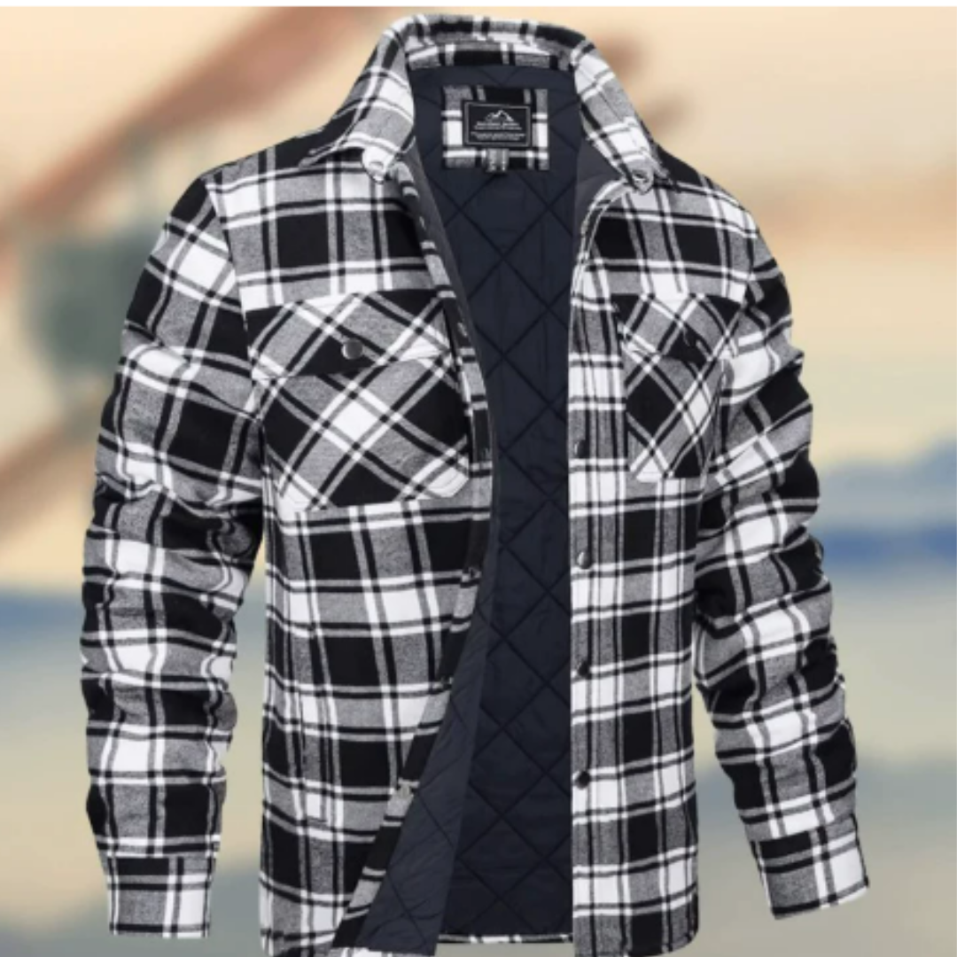 Brisk Men's Flannel Shirt | Soft Cotton, Casual 1