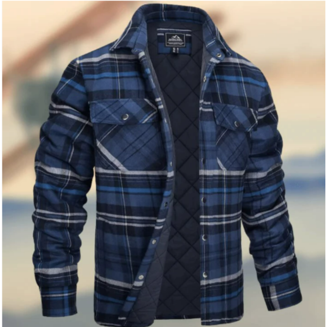 Brisk Men's Flannel Shirt | Soft Cotton, Casual 2