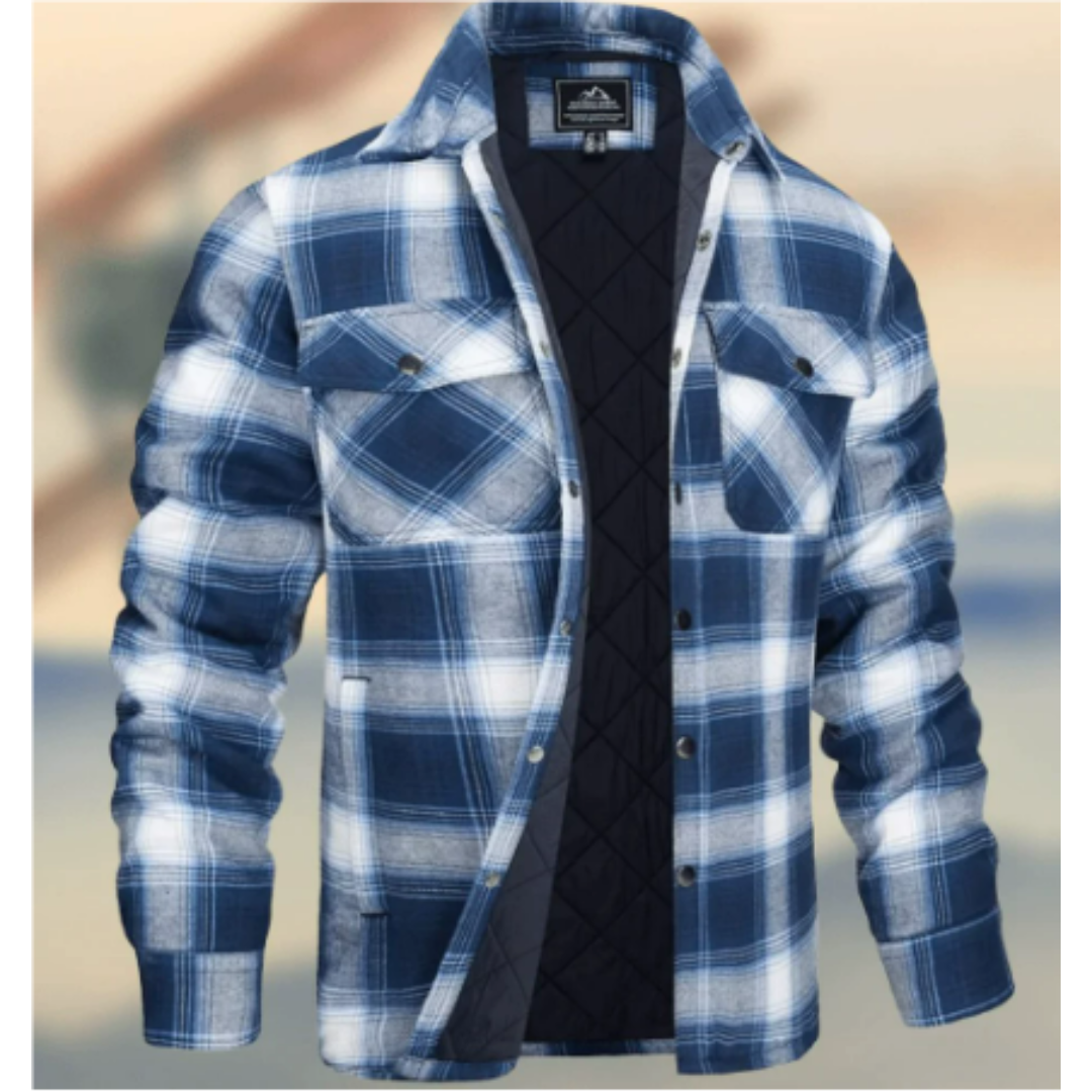 Brisk Men's Flannel Shirt | Soft Cotton, Casual 3