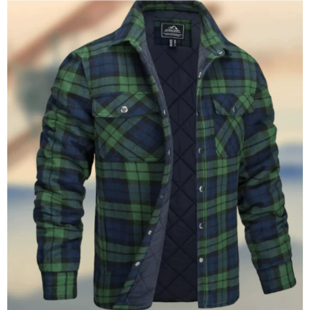 Brisk Men's Flannel Shirt | Soft Cotton, Casual 4