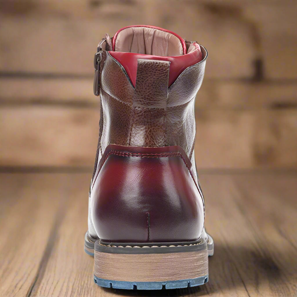 Brock Men's Classic Boots | Dual Closure Design 4