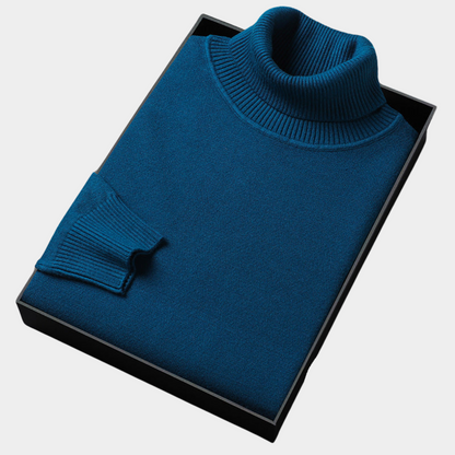 Brock Men's Turtleneck Sweater | Bold Color, Modern Fit 3