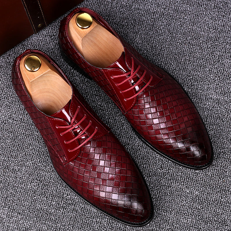 Caden Men's Lace-Up Shoes | High-Quality Leather, Classic Design 0