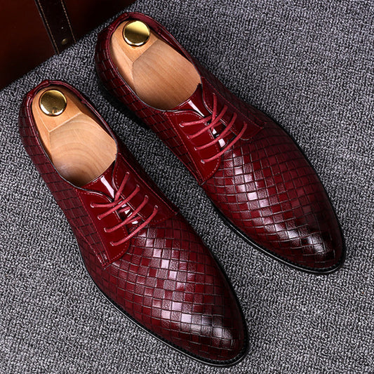 Caden Men's Lace-Up Shoes | High-Quality Leather, Classic Design 0