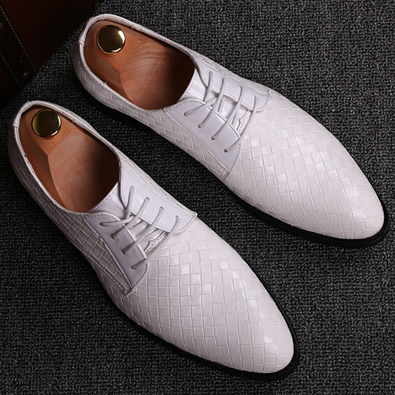 Caden Men's Lace-Up Shoes | High-Quality Leather, Classic Design 1