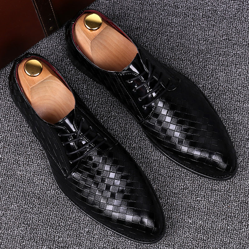 Caden Men's Lace-Up Shoes | High-Quality Leather, Classic Design 2