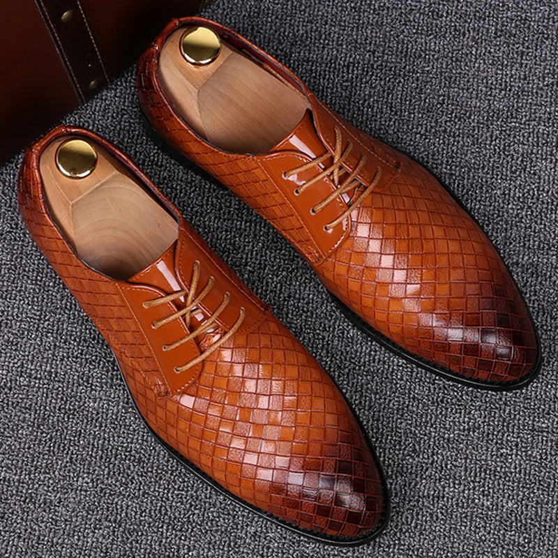 Caden Men's Lace-Up Shoes | High-Quality Leather, Classic Design 3