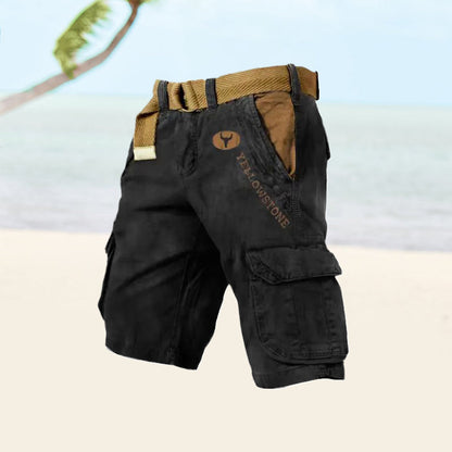 Cali Men's Cargo Shorts | Lightweight, Relaxed Fit with Multiple Pockets 0