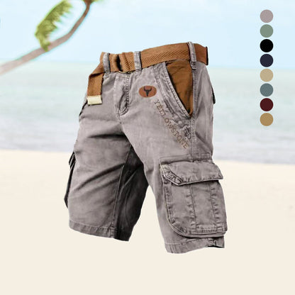 Cali Men's Cargo Shorts | Lightweight, Relaxed Fit with Multiple Pockets 1