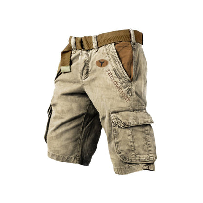 Cali Men's Cargo Shorts | Lightweight, Relaxed Fit with Multiple Pockets 10