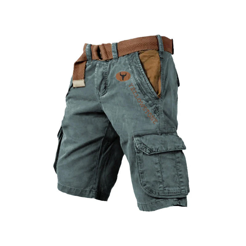 Cali Men's Cargo Shorts | Lightweight, Relaxed Fit with Multiple Pockets 13