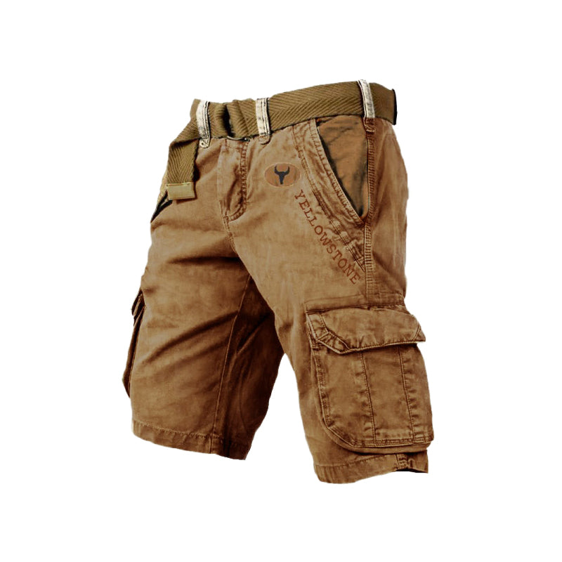 Cali Men's Cargo Shorts | Lightweight, Relaxed Fit with Multiple Pockets 15