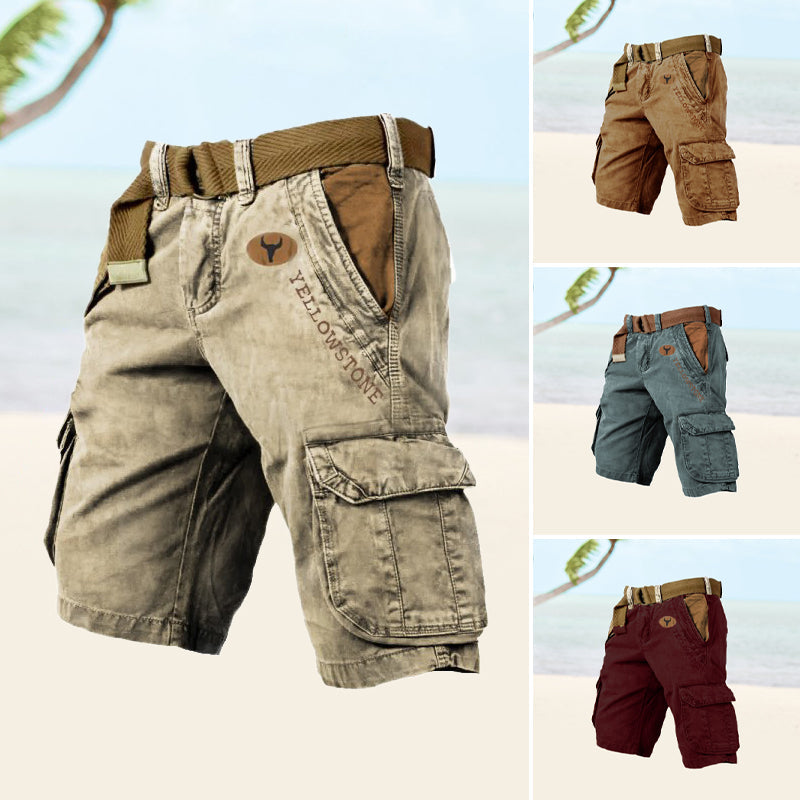 Cali Men's Cargo Shorts | Lightweight, Relaxed Fit with Multiple Pockets 2