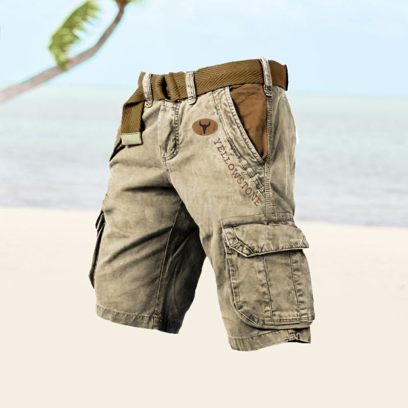 Cali Men's Cargo Shorts | Lightweight, Relaxed Fit with Multiple Pockets 7