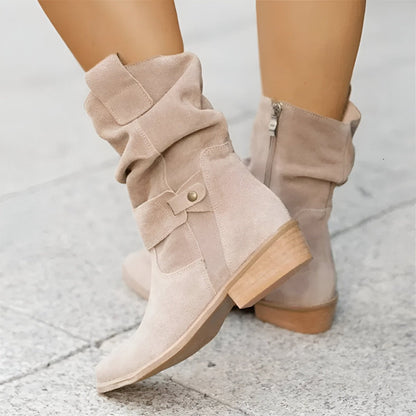 Cali Women's Casual Boots | Soft Faux Suede, Cozy Fit 0