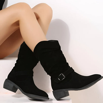 Cali Women's Casual Boots | Soft Faux Suede, Cozy Fit 2