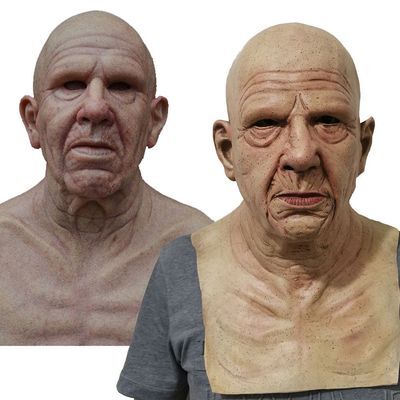 Calvin Scary Halloween Mask for Adults | Realistic Latex with Movable Mouth 11