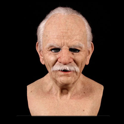 Calvin Scary Halloween Mask for Adults | Realistic Latex with Movable Mouth 15