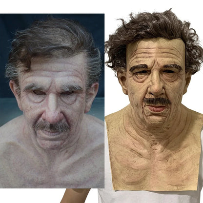 Calvin Scary Halloween Mask for Adults | Realistic Latex with Movable Mouth 16
