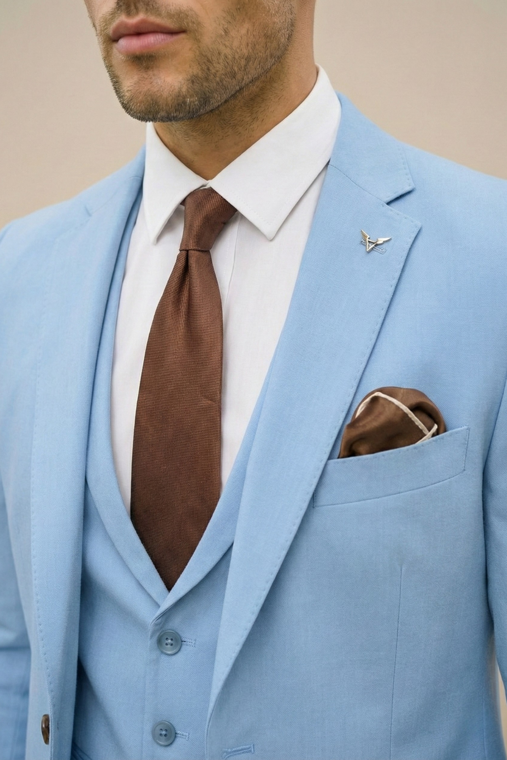 Cameron Men's Three Piece Suit Set | Modern Tailored Fit 3