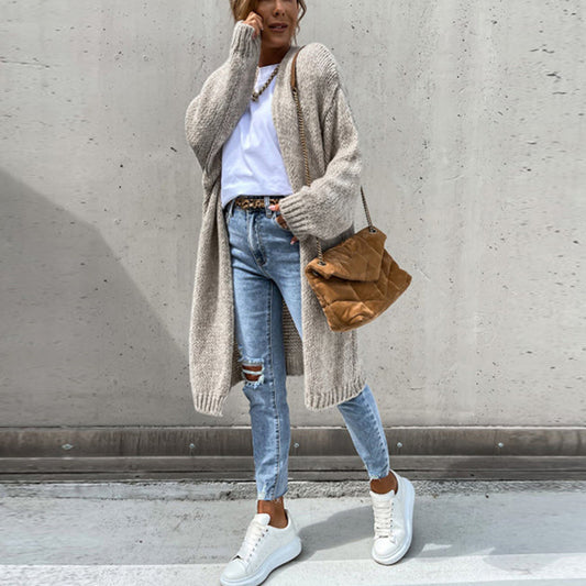 Carly Women's Duster Cardigan | Cozy Knit, Oversized Fit 1