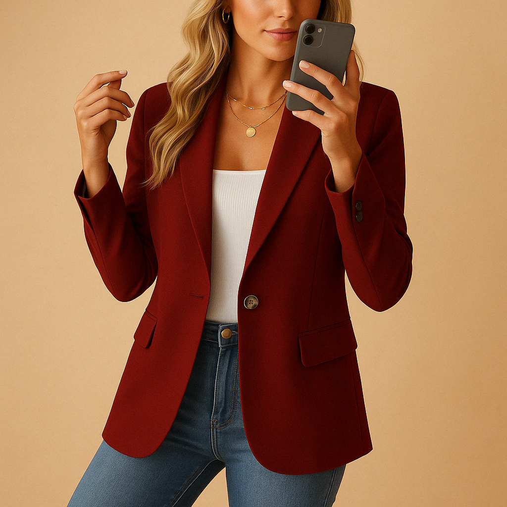 Carmen Women's Blazer | Tailored Fit, Elegant Design 4