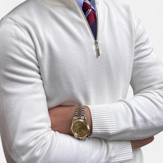 Carter Men's Half Zip Sweater | Tailored Fit, Spring Essential 0