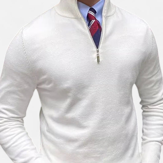 Carter Men's Half Zip Sweater | Tailored Fit, Spring Essential 1