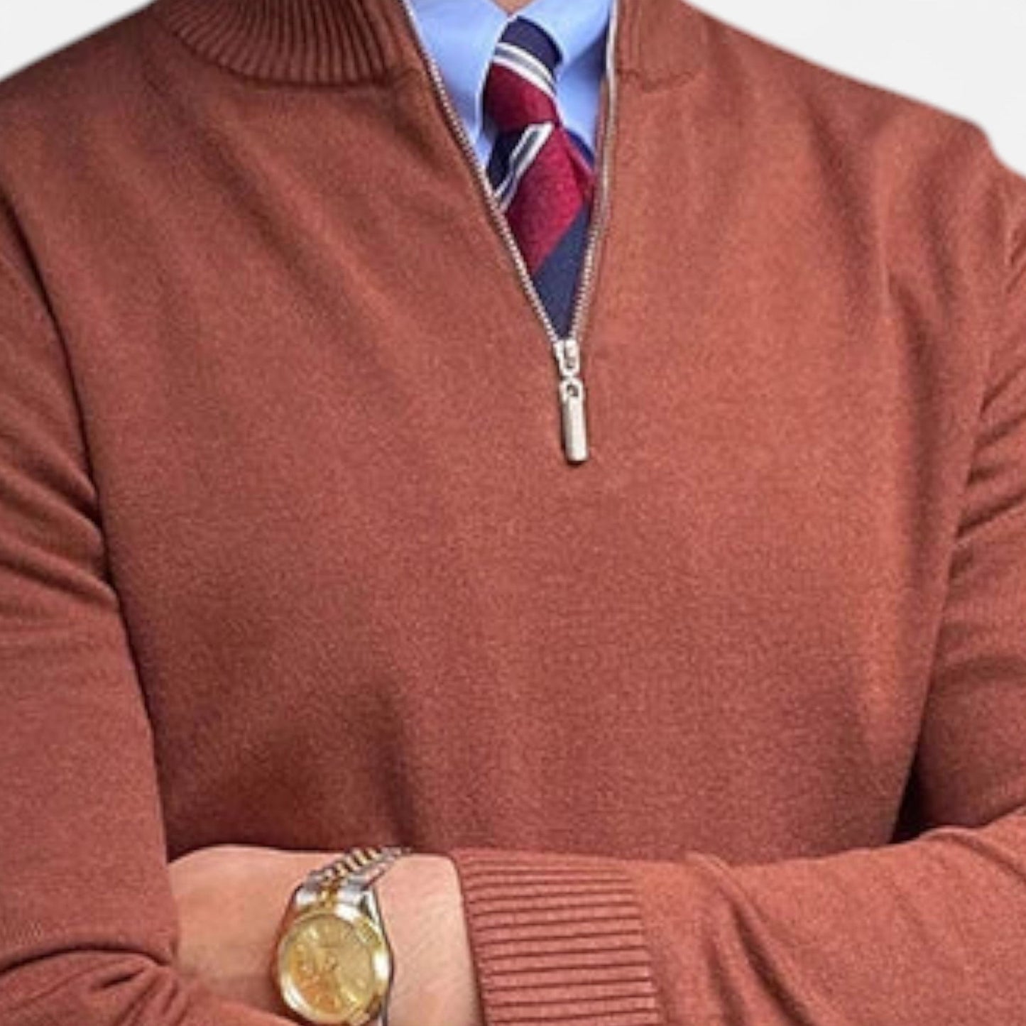 Carter Men's Half Zip Sweater | Tailored Fit, Spring Essential 3