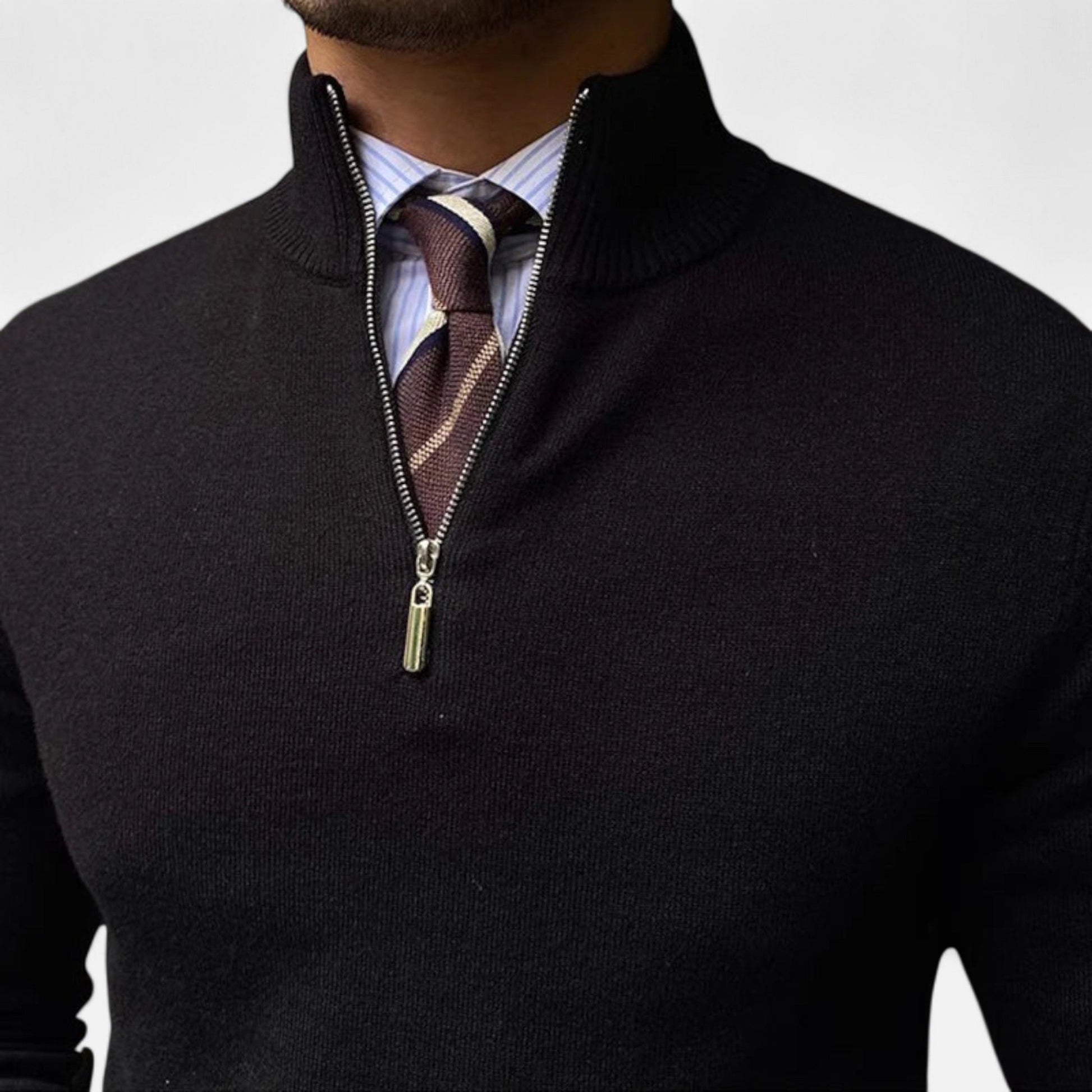 Carter Men's Half Zip Sweater | Tailored Fit, Spring Essential 6