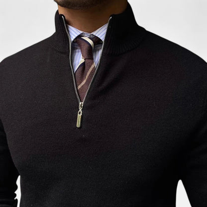 Carter Men's Half Zip Sweater | Tailored Fit, Spring Essential 6