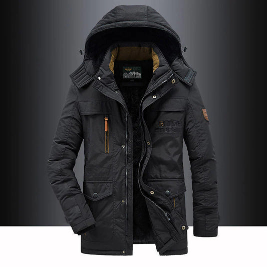 Carter Men's Winter Jacket | Heavy-Duty with Utility Pockets 0