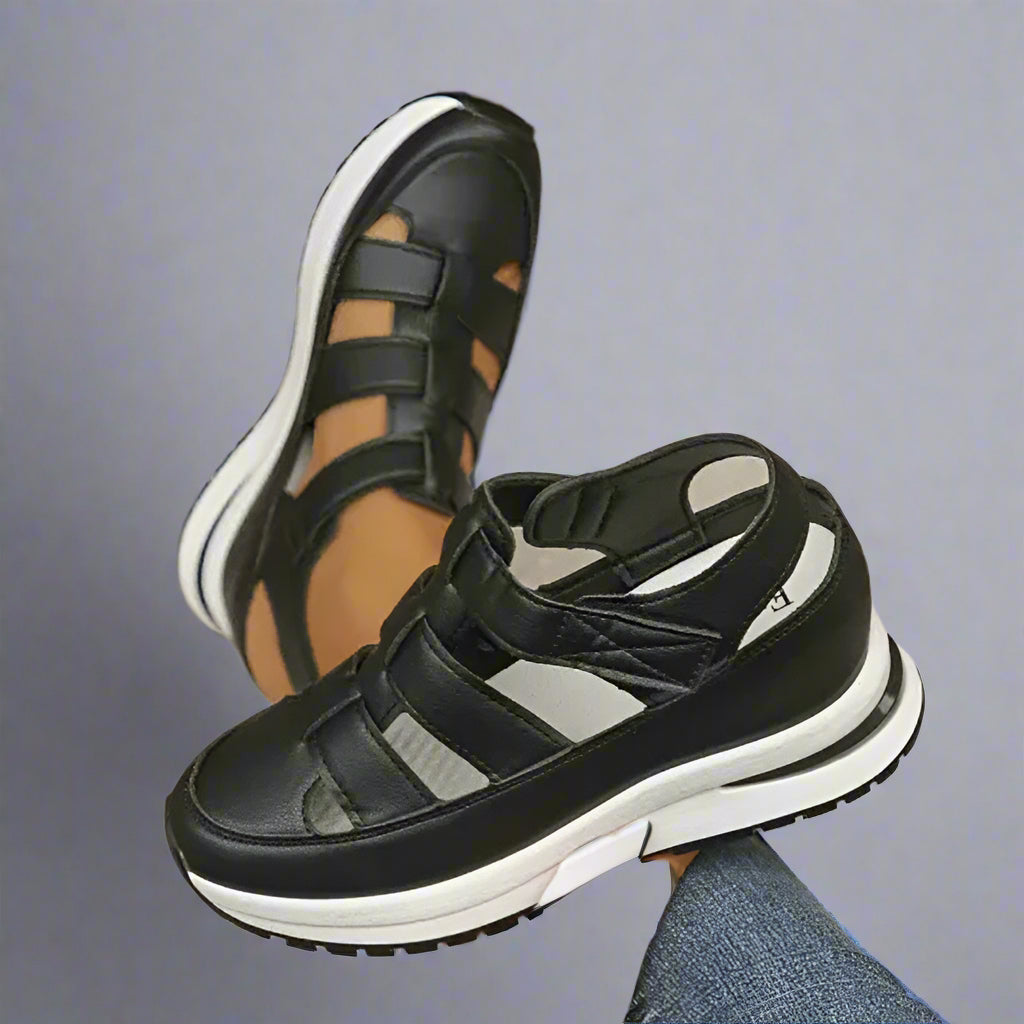 Cathy Women's Sneakers | Breathable Cutout Platform Design 2