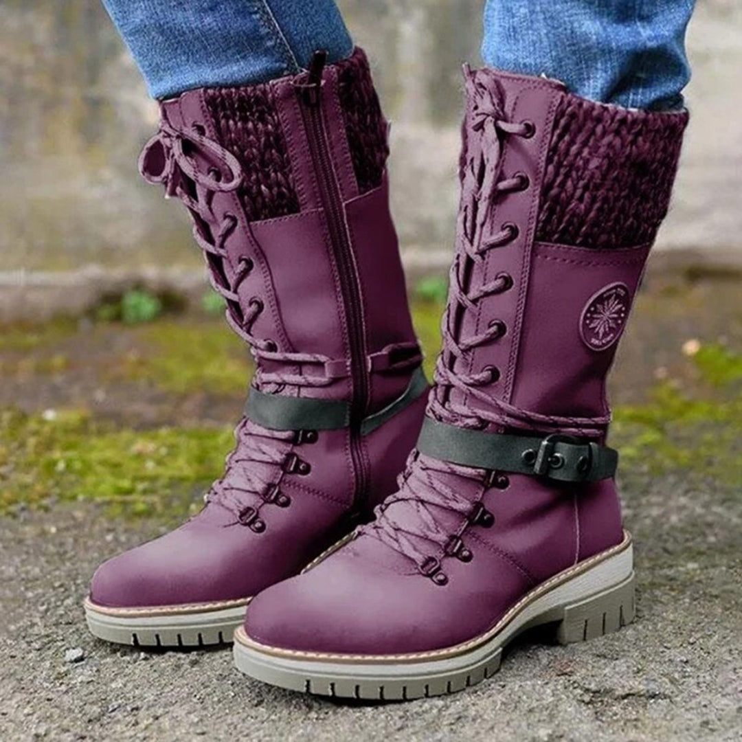 Cathy Women's Winter Boots | High Shaft, Stylish Comfort 6