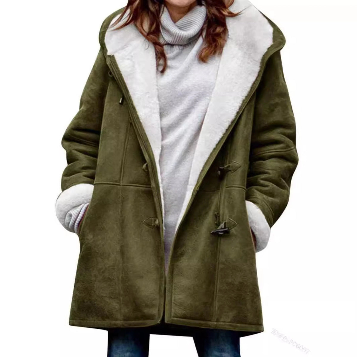 Celia Women's Duffle Coat | Warm Lining, Hooded Winter Coat 2