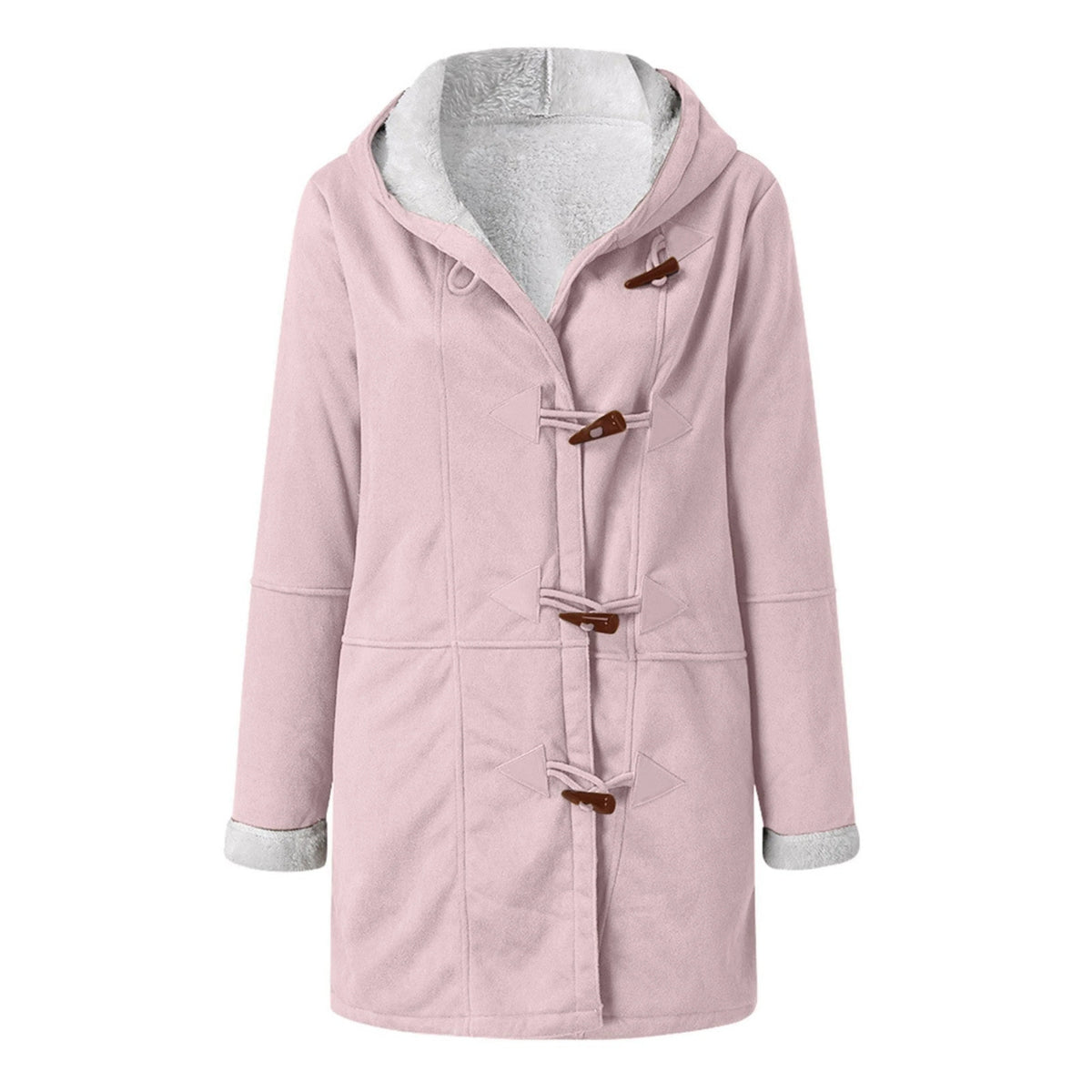 Celia Women's Duffle Coat | Warm Lining, Hooded Winter Coat 7