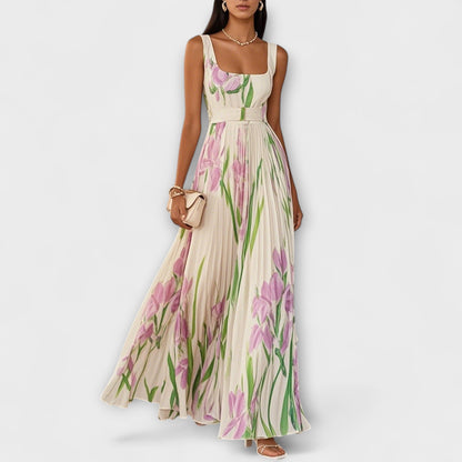 Celia Women's Maxi Dress | Floral Print, Elegant Silhouette 0