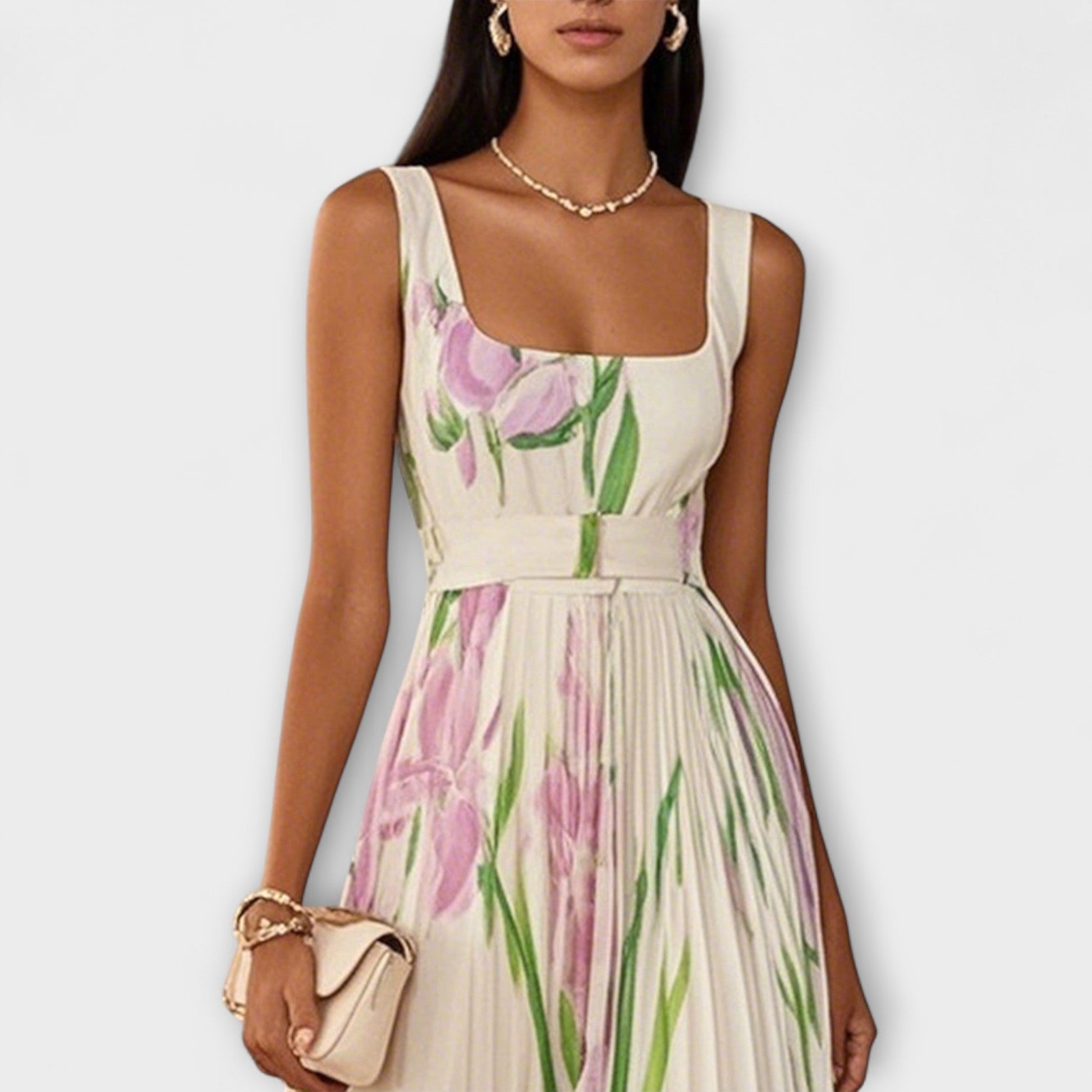 Celia Women's Maxi Dress | Floral Print, Elegant Silhouette 5