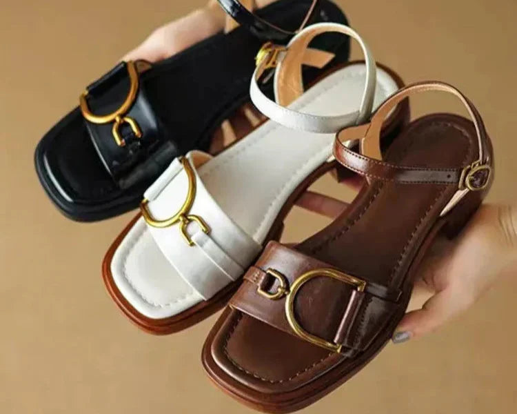 Celine Women's Sandals | Modern Square Toe, Chic Design 5