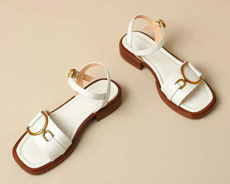 Celine Women's Sandals | Modern Square Toe, Chic Design 7
