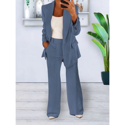 Celine Women's Suit | Tailored Blazer & Trousers, Elegant Pant Suit Set 2