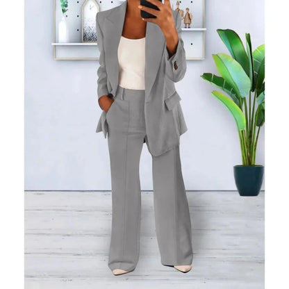 Celine Women's Suit | Tailored Blazer & Trousers, Elegant Pant Suit Set 5