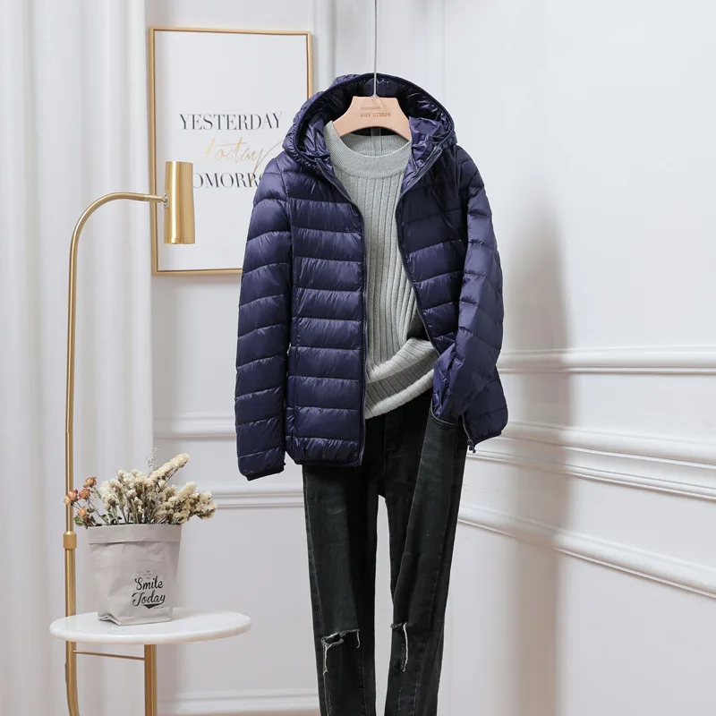 Cleo Women's Black Puffer Jacket | Lightweight Warmth, Hooded Design 4